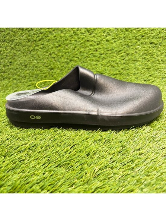 OOFOS OOcloog Clog Mens Size 10 Black Beach Outdoor Slip On Recovery Sandals main image 10
